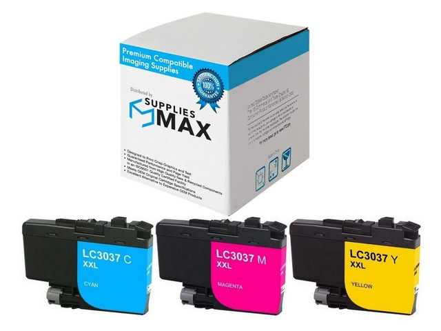 SuppliesMAX Compatible Replacement for Brother HL-L6000/HL-L6100/MFC-J5845/MFC-J5945/MFC-J6545/MFC-J6945DW Super High Yield Inkjet Combo Pack...