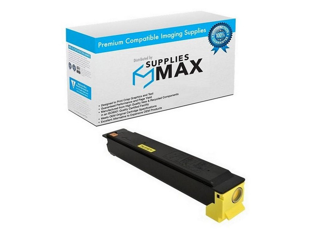 SuppliesMAX Compatible Replacement for Copystar CS-306ci/CS-307ci/CS-308ci Yellow Toner Cartridge (7000 Page Yield) (TK-5199Y) (1T02R4ACS0)