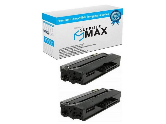 SuppliesMAX Compatible Replacement for Dell B1260DN/B1260DNF/B1265DFW/B1265DNF Toner Cartridge (2/PK-2500 Page Yield) (2SYB1260)