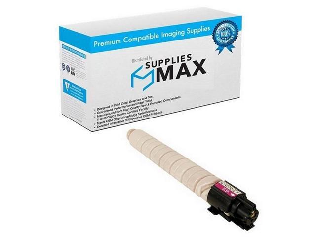SuppliesMAX Compatible Replacement for Ricoh MP-C306/MP-C306ZSPF/MP-C307/MP-C307SPF/MP-C406/MP-C406ZSPF Series Magenta Toner Cartridge (6000 Page...
