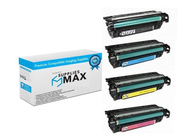 SuppliesMAX Compatible Replacement for HP Color Laser Jet Enterprise 500 M551dn/M551n/M551xh/M570dn/M575f/M575dn Jumbo Toner Cartridge Combo Pack...