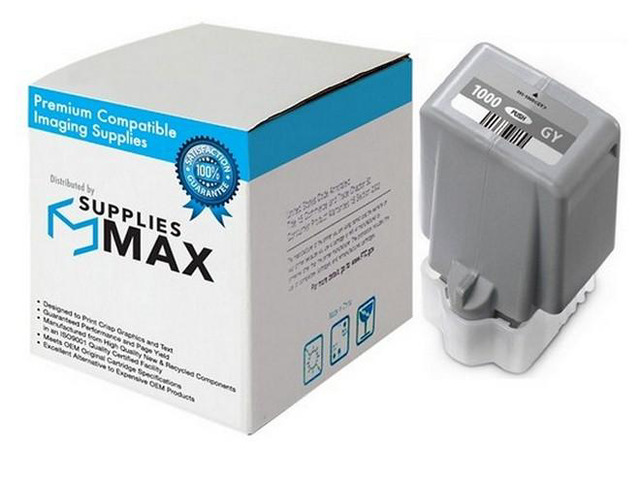 SuppliesMAX Compatible Replacement for Canon ImagePROGRAF PRO 1000 Gray Pigment 