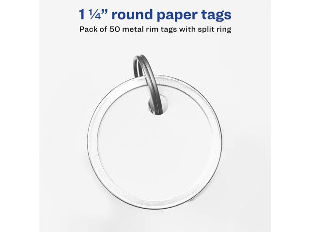 Avery Products 50Pk 1-1/4' Key Ring 11025 Unit: PKG