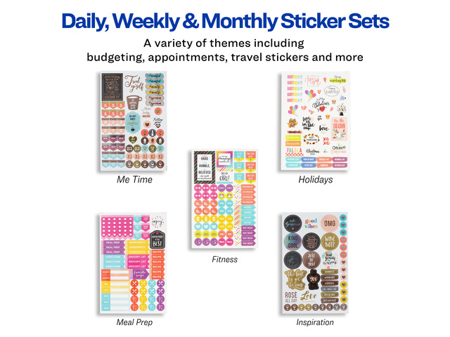 Avery Planner Sticker Variety Pack, 1,820 Stickers (6780)
