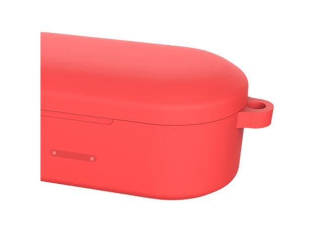For QCY T1S/QS2 Earbuds Cover Bluetooth Earphone Case Cover Protective Case strawberry red