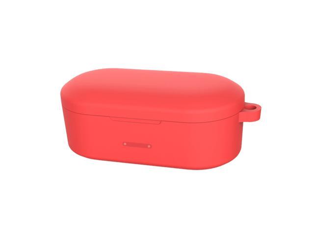 For QCY T1S/QS2 Earbuds Cover Bluetooth Earphone Case Cover Protective Case strawberry red