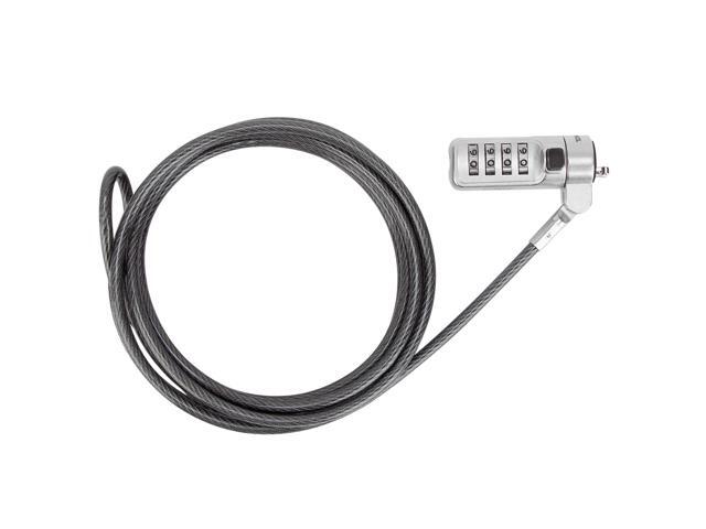 Targus DEFCON Cable Lock - Resettable - Galvanized Steel - 6.50 ft - For Notebook - ASP66GLX