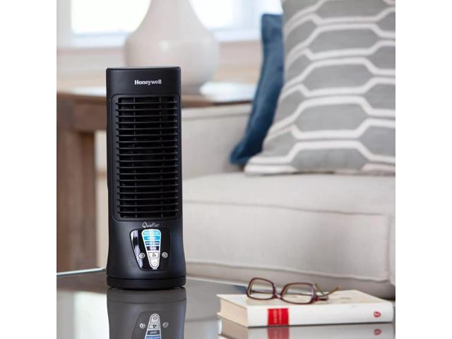 Honeywell Quiet Set Mini Tower Table Fan (HTF210B)
