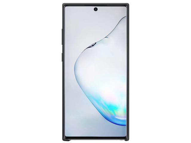 Samsung Galaxy Note10 Plus Silicone Cover, Excellent Grip and Protection With Minimal Bulkiness, Black
