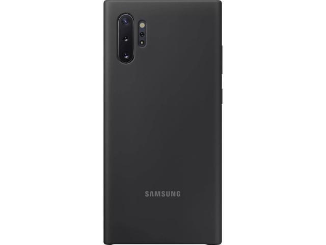 Samsung Galaxy Note10 Plus Silicone Cover, Excellent Grip and Protection With Minimal Bulkiness, Black
