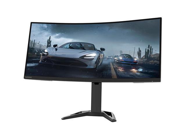 Lenovo G34W-30 34' Monitor (3440 x 1440) 2HDMI 350nit 165Hz VA .5 ms - Black