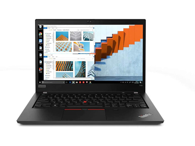 Lenovo ThinkPad T490 20N20008US 14' Notebook - 1366 X 768 - Core i5 I5-8265U - 8 GB RAM - 256 GB SSD - Glossy Black - Windows 10 Pro 64-bit - Intel...