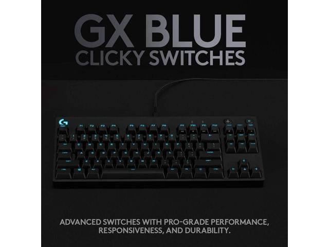 G PRO Mechanical Gaming Keyboard, Ultra Portable Tenkeyless Design, Detachable Micro USB Cable, 16.8 Million Color LIGHTSYNC RGB Backlit Keys
