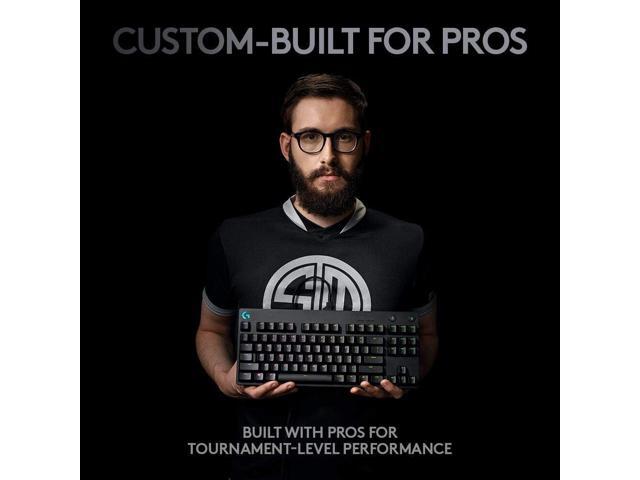 G PRO Mechanical Gaming Keyboard, Ultra Portable Tenkeyless Design, Detachable Micro USB Cable, 16.8 Million Color LIGHTSYNC RGB Backlit Keys