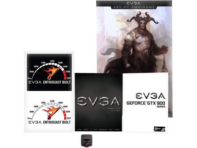 EVGA GeForce GTX 970 4GB SSC Gaming ACX 2.0+ Cooling Graphics Card (04G-P4-3975-KR)
