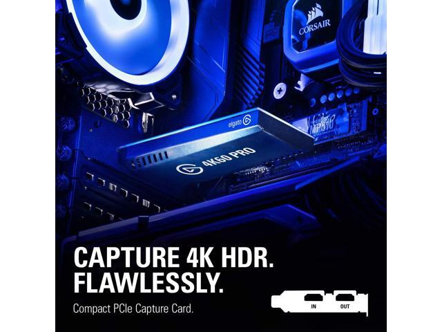 Internal Capture Card, Elgato 4K60 Pro MK.2, Stream and Record 4K60 HDR10 with ultra-low latency on PS5, PS4 Pro, Xbox Series X/S, Xbox One X, in...