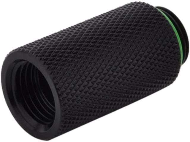 Bitspower G1/4' Male to Female Extender Fitting, 30mm, Matte Black