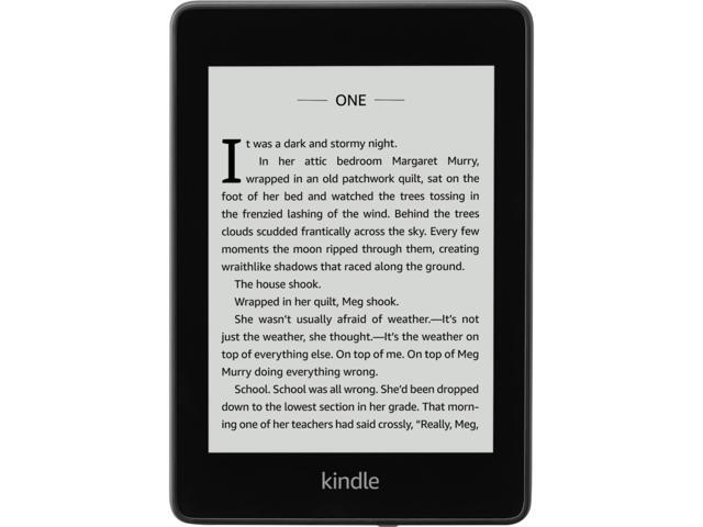 Kindle Paperwhite E-Reader (With Offers) - 6' - 8GB - Black 2018