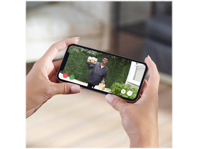 Ring - Wi-Fi Video Doorbell - Wired - Black - image 5