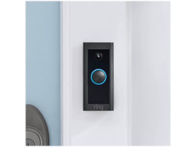 Ring - Wi-Fi Video Doorbell - Wired - Black - image 4
