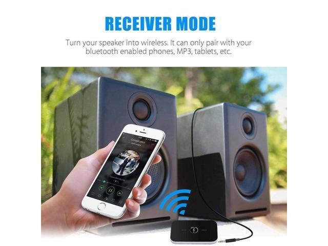 2in1 Bluetooth Transmitter Receiver Wireless A2DP Home TV Stereo Audio Adapter