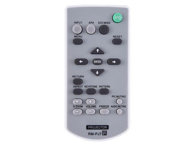 INTECHING RM-PJ6/ RM-PJ8 Projector Remote Control for Sony VPL-CS21, VPL-DX10, VPL-DX11, VPL-DX15, VPL-ES7, VPL-EW7, VPL-EX130, VPL-EX7, VPL-EX70.