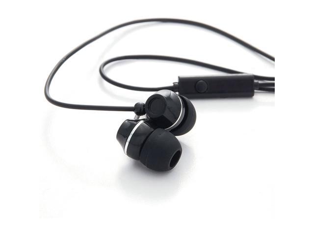Verbatim Stereo In-Ear Earphones headphones With Microphone hands free calling, Black