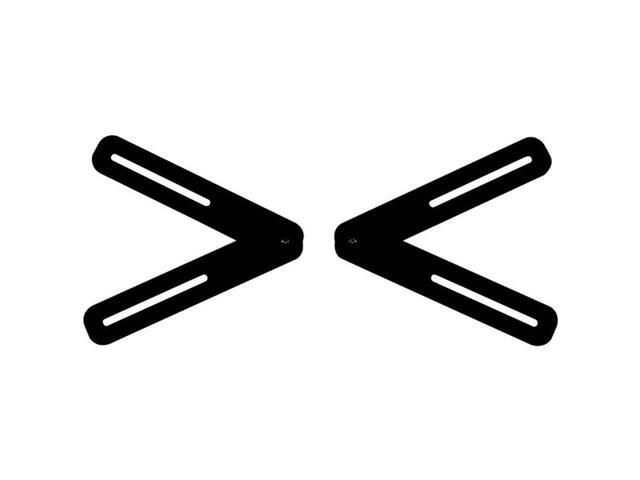 Peerless-AV(R) ACSBR1 Universal Soundbar Mounting Kit For 32' to 70' TVs and Universal Sound Bars with Mounting Hole Spacing up to 39.4' (1000mm)