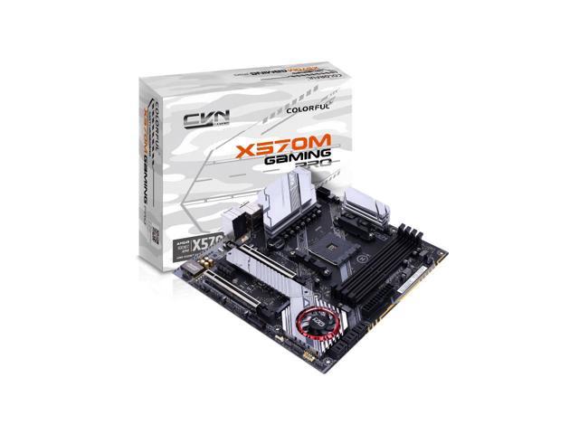 COLORFUL X570M GAMING PRO V14 Gaming Motherboard AMD AM4 SATA 6Gb/s M.2 USB 3.1 Gen 2 HDMI DP Micro ATX