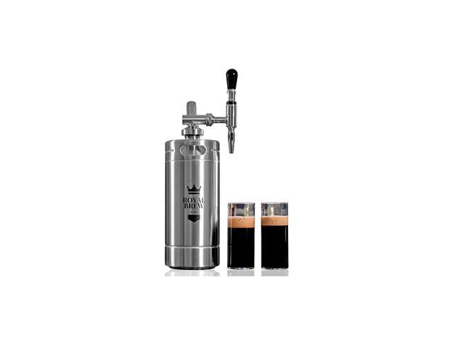 Nitro Cold Brew Coffee Maker Home Keg Kit System (Stainless Steel 128 oz) photo