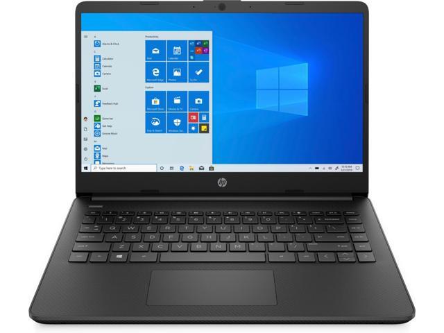 HP 14 Series 14-FQ0020NR 14' HD WLED-backlit Laptop AMD 3020e 1.2 GHz up to 2.6 GHz 4 GB DDR4-2400 SDRAM 64 GB eMMC AMD Radeon Graphics Windows 10...