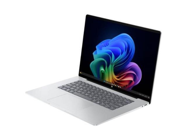 HP - OmniBook 5 - Copilot+ PC - 16" 2K OLED Touch-Screen Laptop - Snapdragon X Plus 2025 - 16GB Memory - 1TB SSD - Glacier Silver - image 4