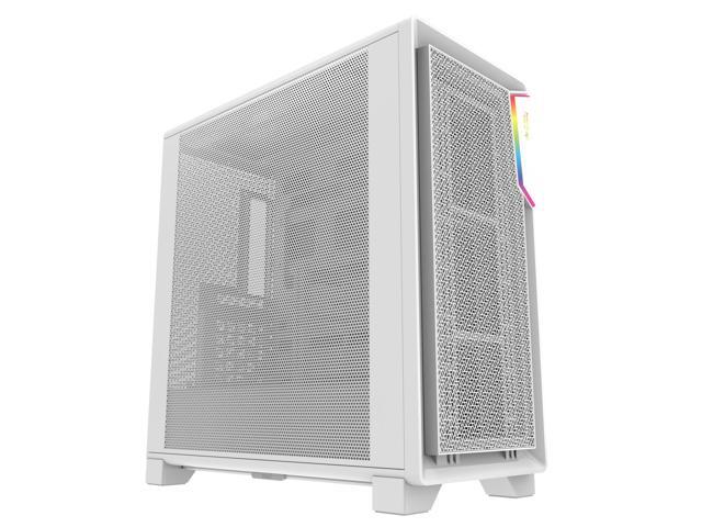 Super Flower Zillion Direct ATX Mid Tower Case, Patent Slope For Direct Airflow To GPU, All Mesh Panel Design for High Airflow Performance, USB 3.0.