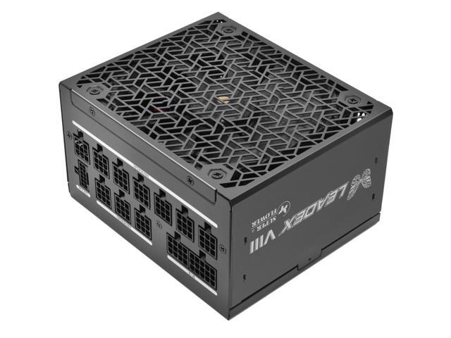 Super Flower Leadex VIII Platinum PRO 1200W ATX 3.1 & PCIe 5.1(Native 12V-2x6 Cable), Cybenetics PLATINUM, Smallest 125mm ATX PSU, Patent Super.