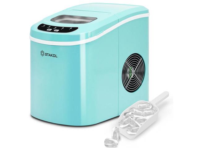 Photos - Other kitchen appliances Costway Stakol Portable Compact Electric Ice Maker Machine Mini Cube 26lb/Day Mint 