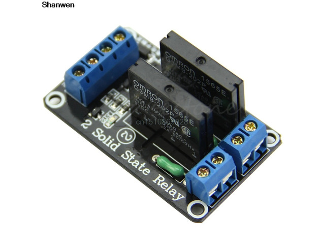 5V 2 Channel SSR High Level Solid State Relay Module For Ardino 250V 2A