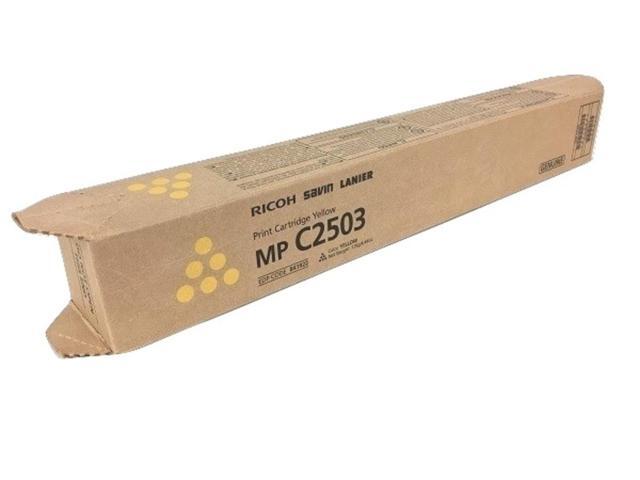 RICOH OEM Toner Cartridge, YELLOW, yield 5,500 841922