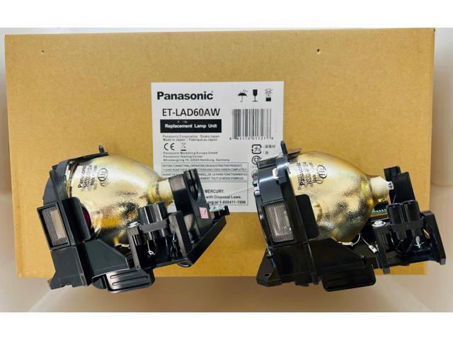 Jaspertronics OEM Lamp & Housing TwinPack for the PT-DW640ULK (DUAL LAMPS) Projector with Panasonic bulb inside - 240 Day Warranty photo