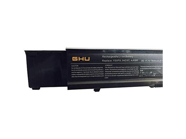 9-Cell Battery 87 Wh Replacement For R5pjr Y5xf9 7Fj92 4Jk6r 04D3c Cydwv Txwrr 312-0997 312-0998 004D3c 004Gn0g 04Gn0g 04Jk6r 07Fj92 Ty3p4...