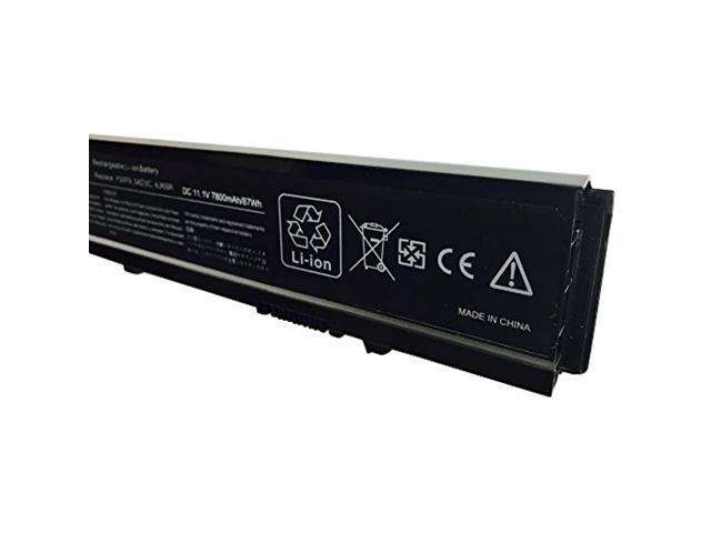9-Cell Battery 87 Wh Replacement For R5pjr Y5xf9 7Fj92 4Jk6r 04D3c Cydwv Txwrr 312-0997 312-0998 004D3c 004Gn0g 04Gn0g 04Jk6r 07Fj92 Ty3p4...