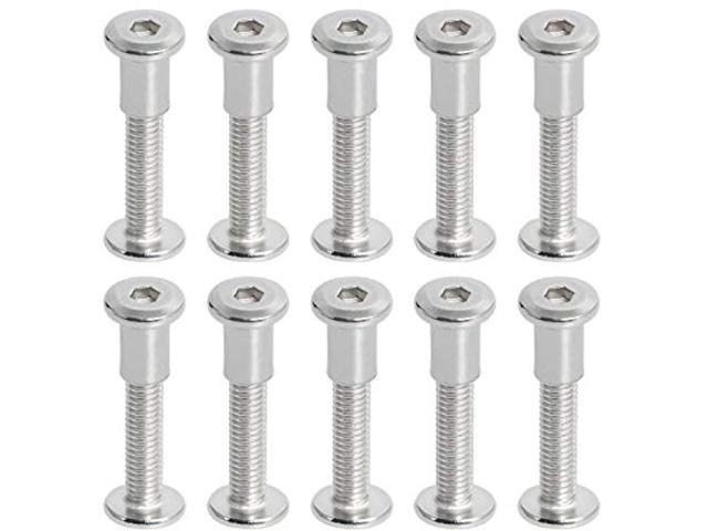 Scrapbook Photo Albums Screw Post Fit For 5/16'(8Mm) Hole Dia, Male M6x25mm Belt Buckle Binding Bolts For Binding Leather Saddles Purses Belt. (100394863004 Office Supplies) photo