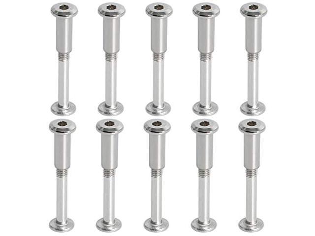 Scrapbook Photo Albums Screw Post Fit For 5/16'(8Mm) Hole Dia, Male M6x50mm Belt Buckle Binding Bolts For Binding Leather Saddles Purses Belt. (100394862991 Office Supplies) photo