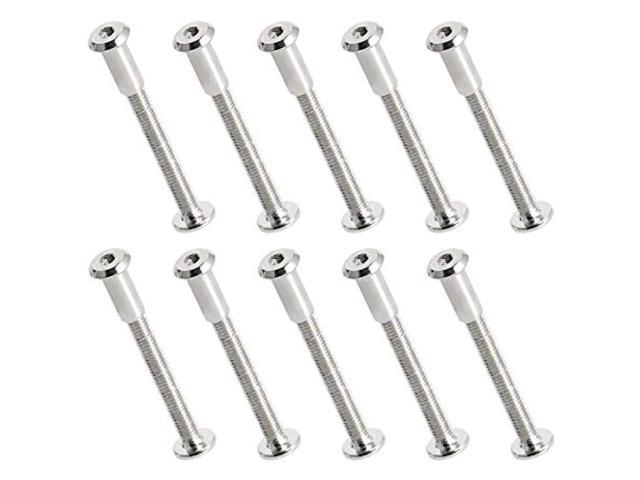 Scrapbook Photo Albums Screw Post Fit For 5/16'(8Mm) Hole Dia, Male M6x45mm Belt Buckle Binding Bolts For Binding Leather Saddles Purses Belt. (100394862939 Office Supplies) photo