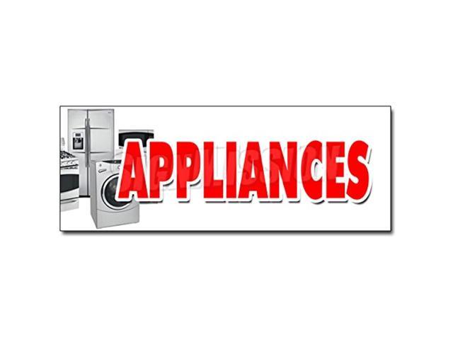 48' Appliances Decal Sticker Sale Refrigerator Washer Dryer Discount Brand photo