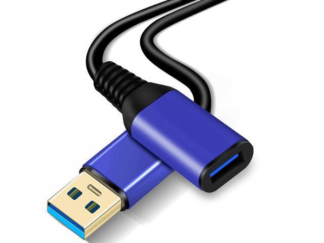 USB 3.0 Extension Cable 12Ft, USB A Male to USB A Female Extender Cord 5Gbps Data Transfer, for Paystation, Xbox, Hard Drive, USB Flash Drive.