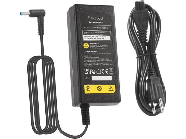 Laptop Charger 45W Power Cord: Replacement for HP Pavilion Charger Model 741727-001 AC Adapter - 45W 19.5V 2.31A for HP Stream 14 15 11 13 Computer...