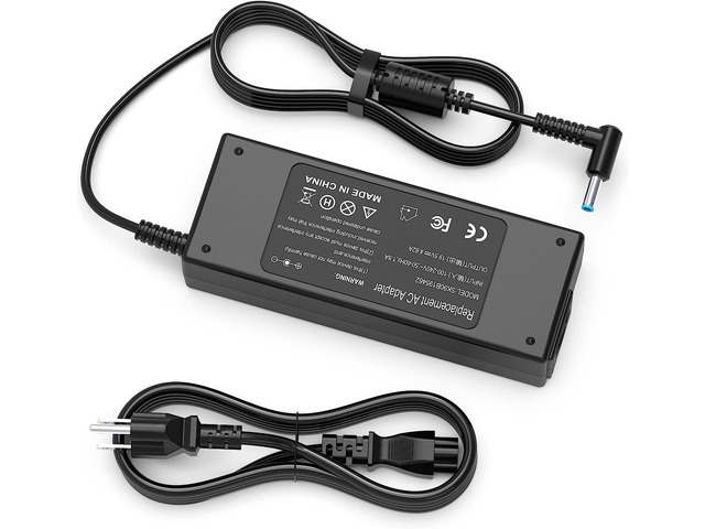 90W Laptop Charger for HP Envy 13 15 17 M6 M7 X360; HP Pavilion X360 11 13 14 15 17, Stream 11 13 14 AC Adapter; HP Spectre X360 13 15, Elitebook...