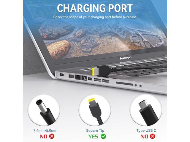 45W Laptop Charger AC Adapter for Lenovo Thinkpad E431 E440 E450 T430 T440 T450 X240 X250 G40 G50 G51;ADLX45NCC2A ADLX45NLC2A ADLX45NCC3A...