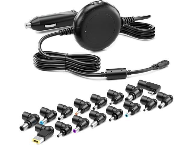 Powseed 100W 90W 65W Laptop Car Charger USB C with 5V 2A USB Port for MacBook HP Dell Asus Acer Lenovo Samsung Gateway Toshiba Sony Fujitsu...