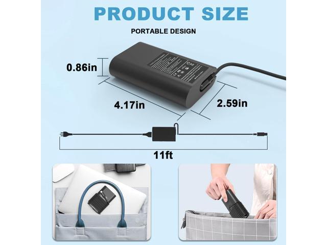 65W 45W USB C Laptop Charger for Dell Latitude 5420 7420 5520 5440 5540 7440 5430 5530 7430 7330 7400 7410 5320 5450 7450 2in1 Power Cord,Dell...